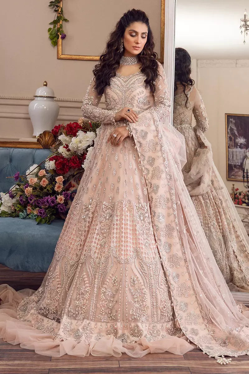 Made to Order Pakistani Indian Wedding Dresses Maria B Embroidered Col –  Royal Club Clothing