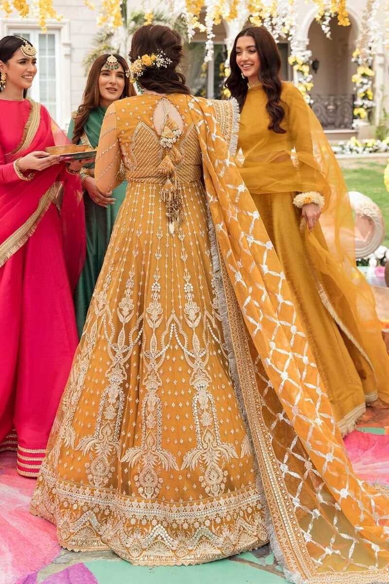 Dual tone wedding party lehenga choli | Buy Indian Wear